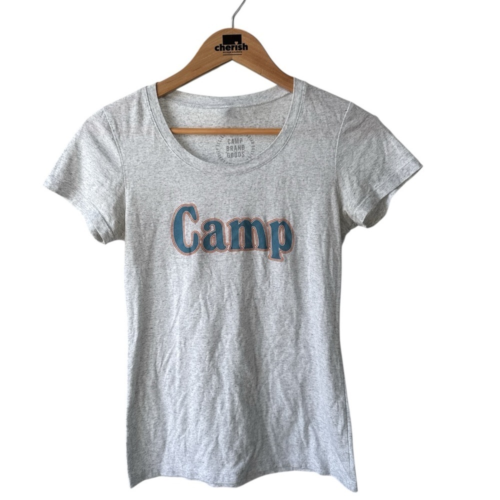 CAMP Brand Tshirt | Grey | Fitted Medium